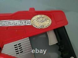 Mighty Morphin Power Rangers Wild Force Red Blaster 2001 Bandai Tested Cosplay