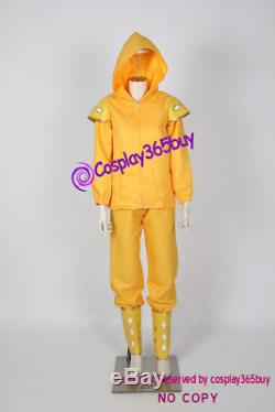 Mighty Morphin Power Rangers Yellow Ninjetti Ranger Cosplay Costume yellow