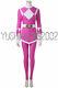 Mighty Morphin Power Rangers ZYURANGER Mei Pink Cosplay Costume Jumpsuit