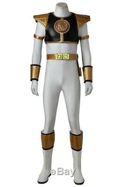 Mighty Morphin ZYURANGER Cosplay Tommy Oliver Costume Full Set Halloween lot