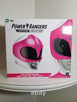 Mighty morphing power rangers Pink Ranger helmet lightning collection