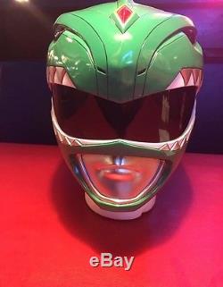 Mmpr Mighty Morphin Power Rangers Green Ranger Helmet Aniki Zyuranger Cosplay