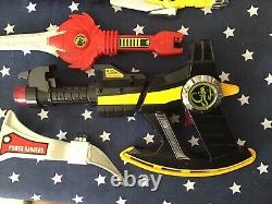 Mmpr Power Rangers 1994 Original Weapon Cosplay Blaster Set