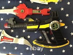 Mmpr Power Rangers 1994 Original Weapon Cosplay Blaster Set