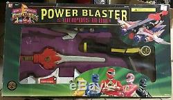 Mmpr Power Rangers Power Blaster 99% Complete With Box & Insert! Cosplay