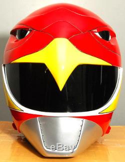 NEW Aniki Cosplay Power Rangers Choujin Sentai Jetman Red Hawk helmet
