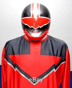 NEW Aniki Cosplay Power Rangers TimeForce Quantum Ranger TimeFire suit