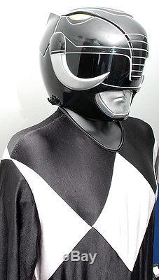 NEW Aniki Cosplay Power Rangers Zyuranger Mammoth Black Ranger helmet costume