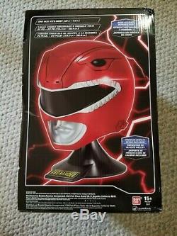 NEW Power Rangers Legacy Red Ranger Helmet 11 Full Scale Cosplay Display