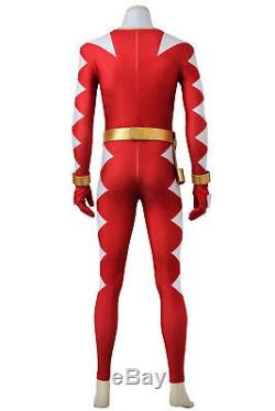 New Arrive Power Rangers Dino Thunder Red Rangers Cosplay Costume Cos Shoes