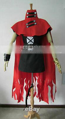 New! Final Fantasy Turks Vincent Valentine uniforms cosplay Costume tailor-made