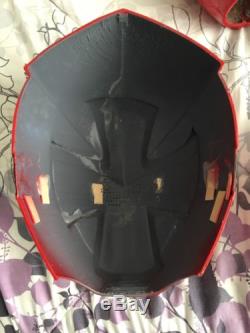Ninja Sentai Ninniger Aka Ninja Helmet Cosplay Costume RARE Power Rangers