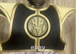 Original MMPR WHITE POWER RANGER TIGER SHIELD