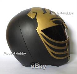 Outside Cliplock! Cosplay! Mighty Morphin Power Rangers BLACK TIGER 1/1 Helmet