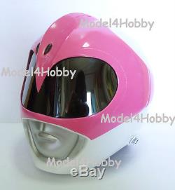 Outside Cliplock! Cosplay! Mighty Morphin Power Rangers PINK 1/1 Scale Helmet