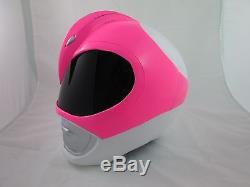 Pink Mighty Morphin Power Rangers Wearable Helmet Cosplay Prop Costume Mmpr