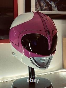 PINK Mighty Morphin Power Rangers Helmet Prop Cosplay ZYURANGER