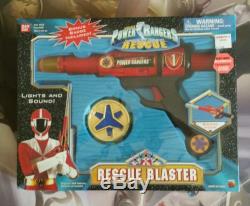 POWER RANGERS LIGHTSPEED RESCUE RESCUE BLASTER NEW SEALED RARE COSPLAY