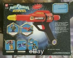 POWER RANGERS LIGHTSPEED RESCUE RESCUE BLASTER NEW SEALED RARE COSPLAY