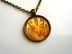 POWER White Tiger Coin NECKLACE Antique Bronze RANGER Cosplay NEW Pendant Chain