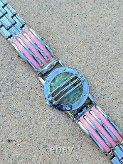 Pink Communicator Power Bracelet Prop for Ranger Cosplay