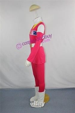 Pink Power Rangers in Space Pink Space Ranger Cosplay Costume whole set