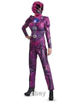 Pink Ranger Deluxe Power Rangers Movie Superhero Womens Costume S