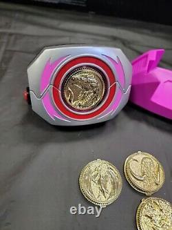 Pink Ranger Mighty Morphin Power Rangers Cos Props Wearable Helmet Hand Shield