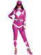 Pink Ranger Power Rangers Superhero Movie Book Week Adult Womens Costume S