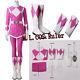 Popular Power Rangers Zyuranger Mei Ptera Ranger Cosplay Costume Pink Customized