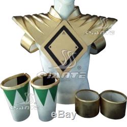 Power Green Ranger Dragon Shield with Two Bands Cosplay Prop Custom Made Size