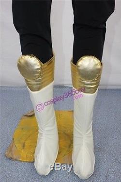 Power Ranger Choriki Sentai Ohranger King Ranger Cosplay Costume incl. Boot cover
