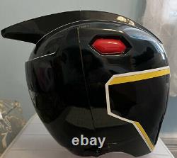 Power Ranger Dino Charge Black Cosplay Helmet