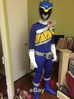 Power Ranger Dino-Charge Blue Cosplay/ Costume