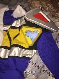 Power Ranger Dino-Charge Blue Cosplay/ Costume
