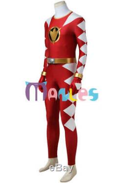 Power Ranger Dino Thunder Red Aberred Boots With Cosplay Costume 4013