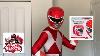 Power Ranger Lightning Collection Mighty Morphin Red Ranger Helmet Review Skit At The End