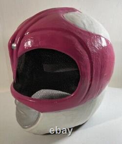 Power Ranger Pink Helmet Cosplay Costume Big Head Comic Con