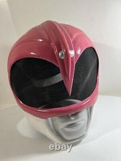 Power Ranger Pink Helmet Cosplay Costume Big Head Comic Con