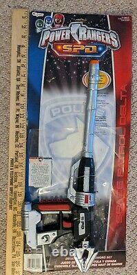 Power Ranger SPD Deluxe Blaster & Sword Cosplay Halloween Weapon Set