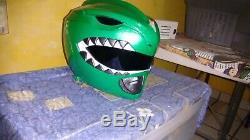 Power Ranger helmet Green ranger helmet cosplay