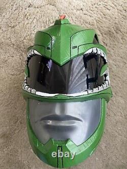 Power Rangers 2017 Movie Green Helmet Custom Cosplay