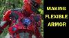 Power Rangers 2017 Suit Break Down Learn How To Make Flexible And Mobile Costume Armor