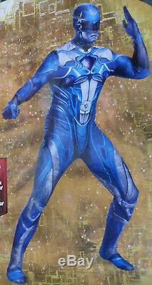 Power Rangers Adult BLUE RANGER Cosplay Costume Bodysuit, Size XXL (50-52), NWT