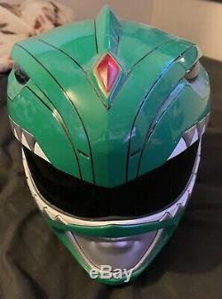 Power Rangers Aniki cosplay Green Ranger Helmet Official Hasbro Saban Tommy