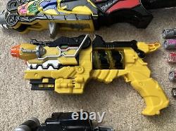Power Rangers Bandai Dino Charge Cosplay Weapons Lot