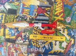 Power Rangers Bandai Megaforce Deluxe Ultra Dragon Red Spinning Sword Cosplay