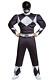 Power Rangers Black Ranger Muscle Adult Costume