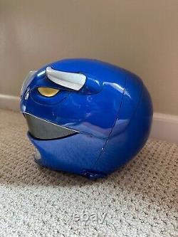 Power Rangers Blue Ranger Mighty Morphin Helmet Resin Cosplay Custom NEW RARE