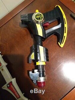 Power Rangers Bow and Axe toy set Bandai 1994 MMPR cosplay
